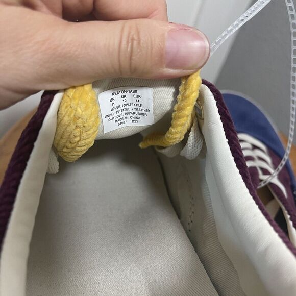 Polo Ralph Lauren Keaton Tabii Color Blocked Sneaker Men’s Size 11 New - Picture 5 of 6